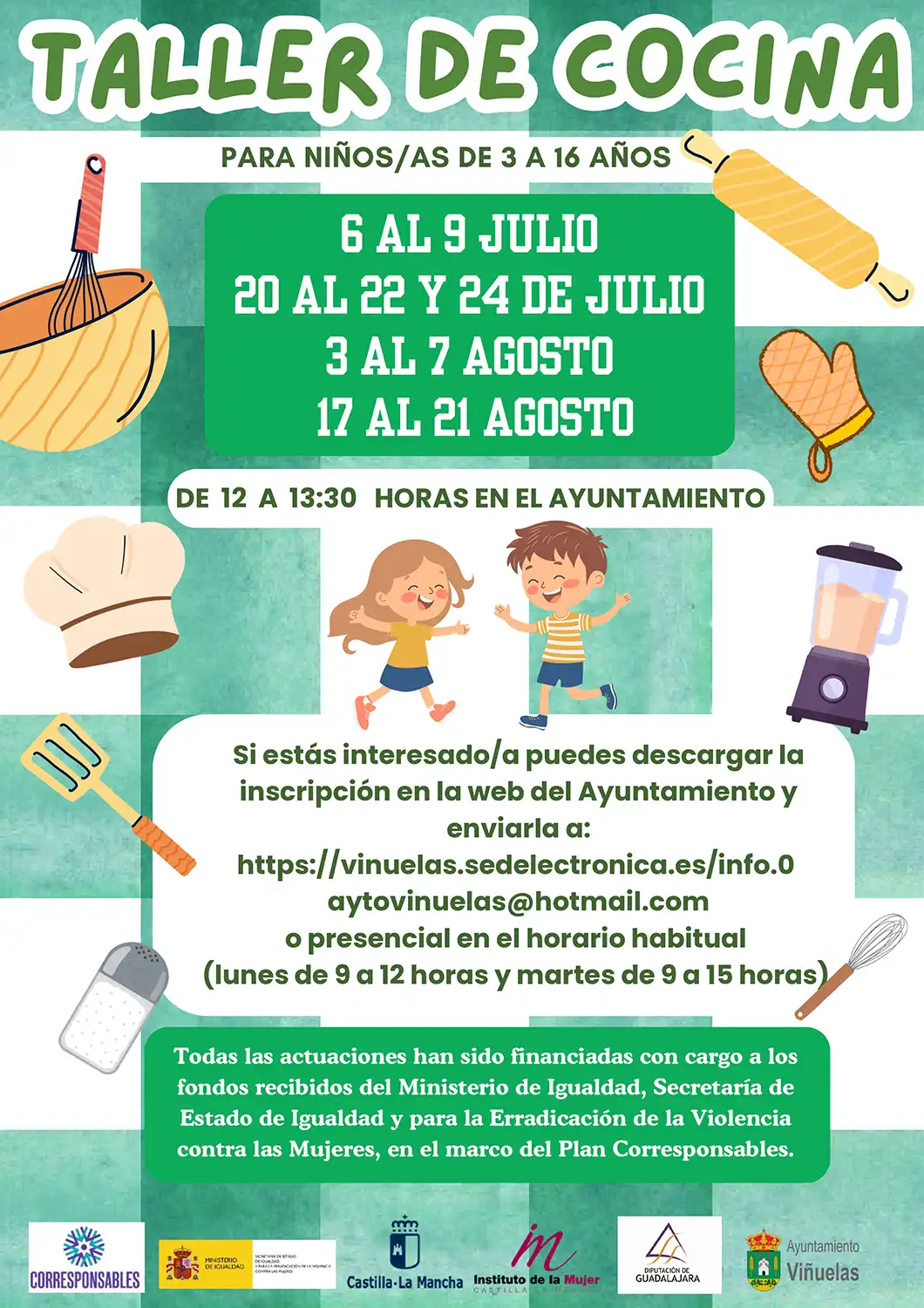 Taller de Cocina Verano 2026